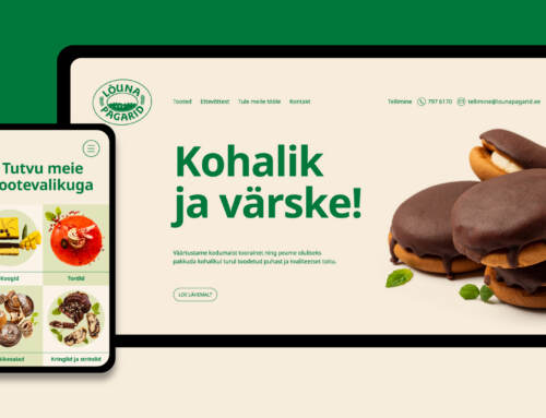 Lõuna Pagarid – Veebidisain